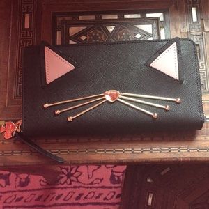 NWT! Kate Spade “Jazz it up”, Cat Wallet. Cute!!
